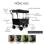 Môbe Carros - Carros Plegables para Camping, Paseo, Compras, etc.